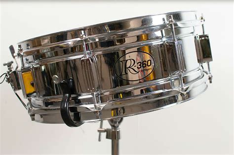 1970s Rogers R360 5x14 Steel Snare Drum Reverb