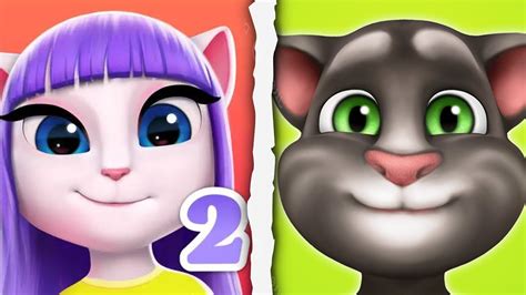 My Talking Tom Vs My Talking Angela Gameplay U Youtube