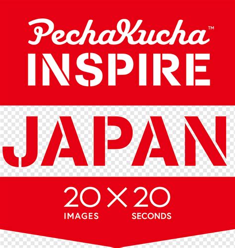 Red Banner Pechakucha Logo Japan Point Text Line Area Pechakucha Logo Japan Png Pngwing