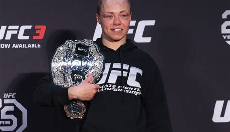 Rose Namajunas Post Ufc 223 Belt Mma Junkie