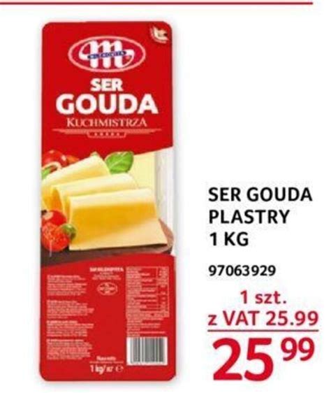 Wszystkie Promocje Na Gouda Plastry Wyszukuj I Przegl Daj Najwi Ksze