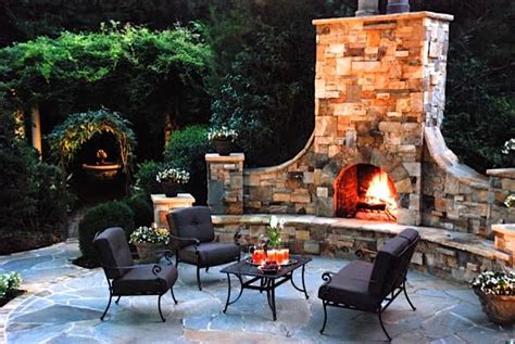 Five Fabulous Outdoor Fireplace Ideas - Coogans Landscape Design