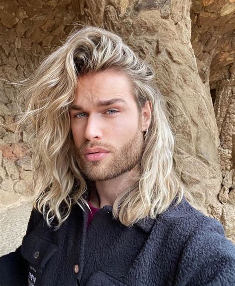 Conquistador White Hair Men Hair Mood Board Man Bun Styles Cute