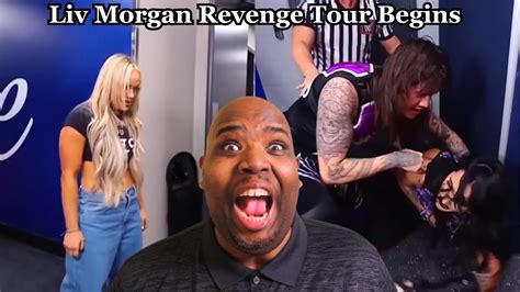 Liv Morgan Revenge Tour Begins Backstage Brawl Reaction Youtube