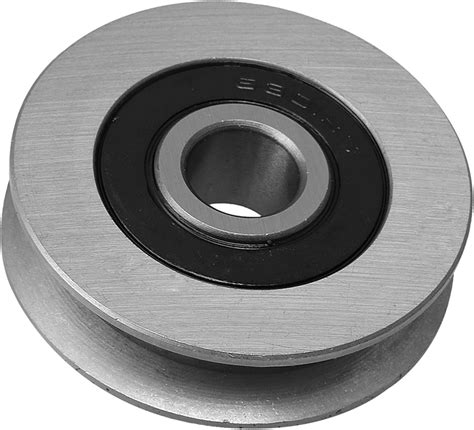 Cnbtr Iron Bearing Steel Cable Pulley U Shape Groove Wheel