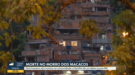 Pol Cia Investiga Mortes De Dois Homens No Morro Dos Macacos Em Vila