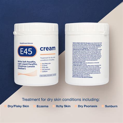 Buy E45 Cream Normal Tub 500g Chemist Direct