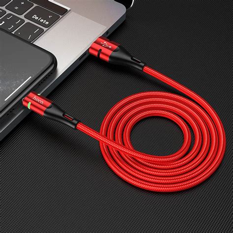 Cable USB To Lightning U93 Shadow Charging Data Sync HOCO The