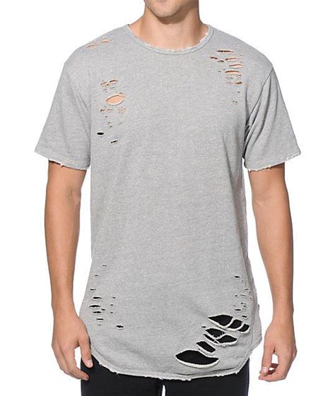 Eptm Thrashed Distressed T Shirt Zumiez Ripped Shirts Shirts With