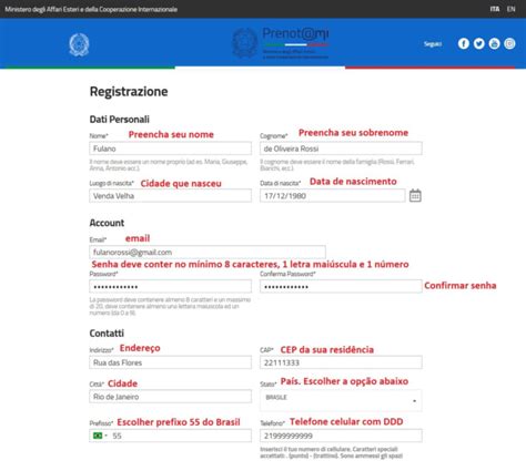 Barros Oliveira Como Realizar Cadastro No Prenot Mi