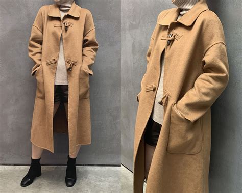 Double Sided Wool Coatwomen Coatmaxi Coatovercoatcashmere Etsy