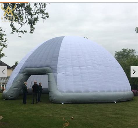 Inflatable dome tent with led strips installed - Aiyate