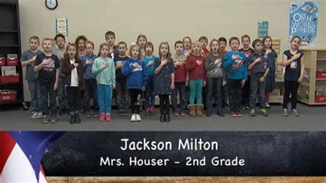 Jackson Milton Elementary Mrs Houser 2nd Grade