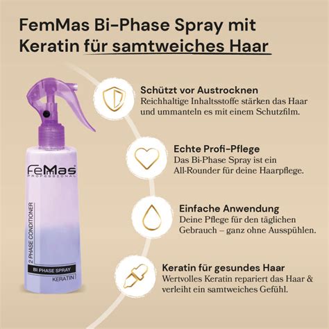 Femmas Bi Phase Spray Keratin Ml Wagnerbeauty