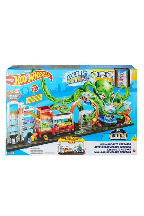 HOT WHEELS Gtt Dev Ahtapot Ile Araba Yıkama Oyun Seti Fiyatı Yorumları Trendyol