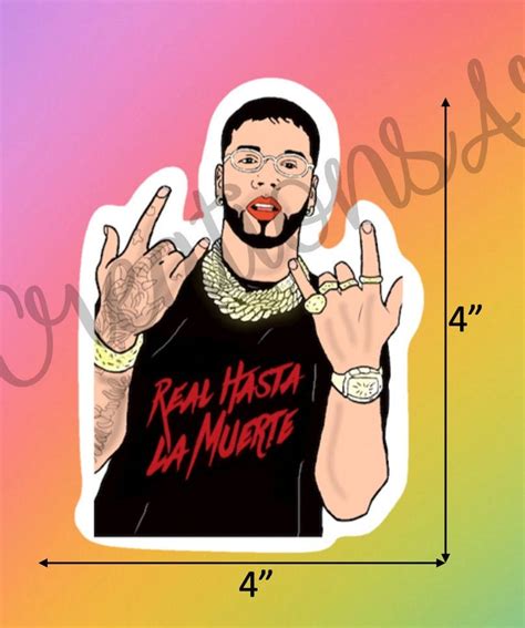 Anuel Aa Sticker Etsy