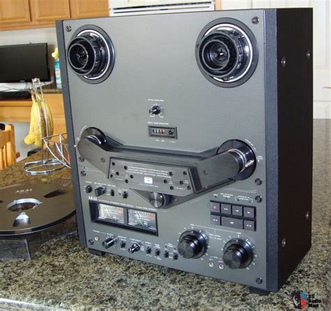 Akai GX 635D Black Vintage Reel To Reel Deck Recorder Very Nice Photo