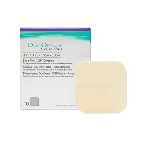 Convatec Duoderm Extra Thin 10Cm X 10Cm 187955 10s BIG Pharmacy