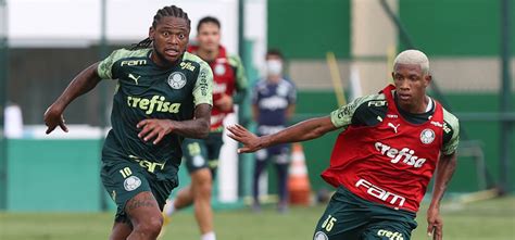 A Uma Semana Da Recopa Sul Americana Palmeiras Faz Treino Tático Na