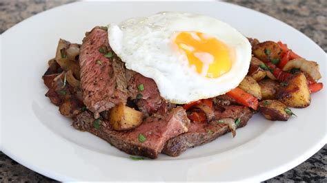 Steak Eggs And Potato Breakfast Mama Woons Kitchen