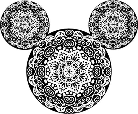 Meilleur De Mandala Mickey Collection Coloriage Coloriage