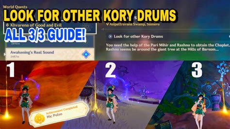 Look For Other Kory Drums 3 3 Awakening S Real Sound World Quest