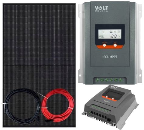 Panel S Oneczny Zestaw Solarny W Regulator Mppt Do Kampera Zestaw