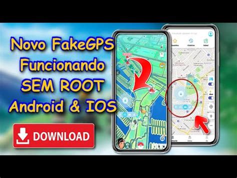 NOVO FakeGPS JoyStick Funcionando No Pokemon Go ORIGINAL Sem ROOT