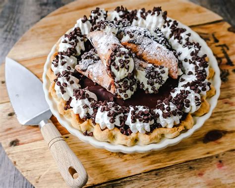 Best Cannoli Pie Recipe Modern Honey