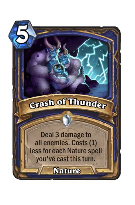 Crash of Thunder - Best Hearthstone Decks - HSReplay.net