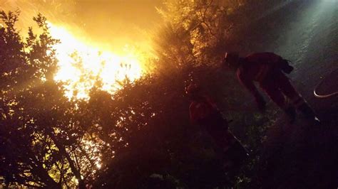 Medio Centenar De Efectivos De La Ume Intervienen En El Incendio De Bobor S