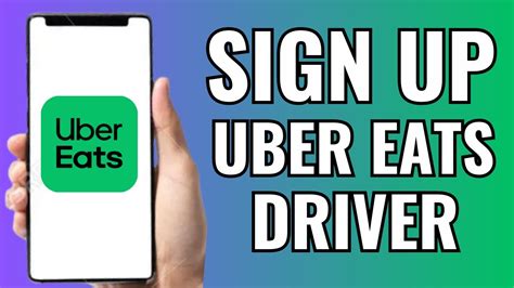 How To Sign Up For Uber Eats Driver Youtube