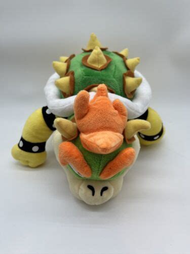 Super Mario Bros King Bowser Koopa Plush Toy Stuffed Soft Doll 10 Inch