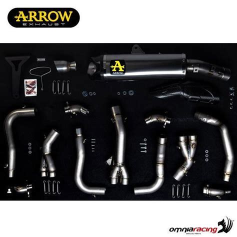 Terminale Scarico Arrow Race Tech Omologato In Carbonio Honda CBR500R