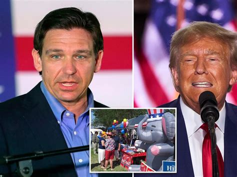 Trump Campaign Gets ‘ballsy’ As Ron Desantis Hits Up Lamb Testicle Event