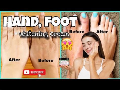 Hand And Foot Whitening Cream Derma Shine Hand And Foot Brightening