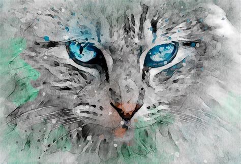 Introducir Images Gato Pintura Acuarela Viaterra Mx