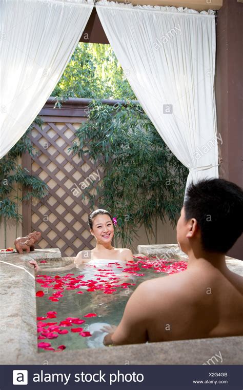 Mature Woman Hot Springs High Resolution Stock Photography And Images Alamy