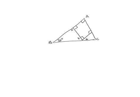 Solved Look At The Right Angled Triangle Abc A Nor Drawn Accurately 758 The Square Fits Exactly