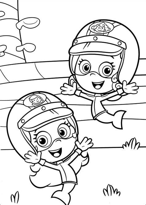 Pin En Bubble Guppies Dibujos Para Dibujar