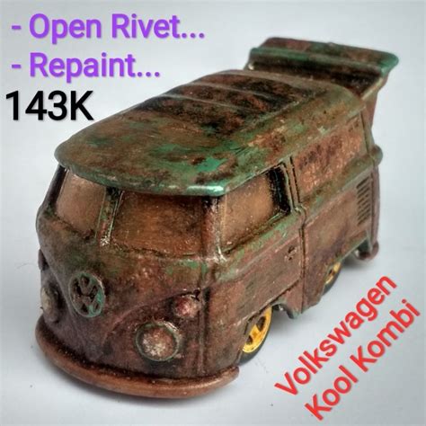 Jual Hot Wheels Vw Volkswagen Kool Kombi Custom Rusty Shopee Indonesia