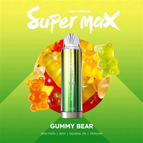 SKE Crystal Super Max 4500 Puffs Disposable Vape 3 For 25