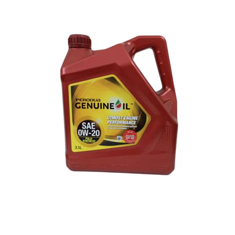 Perodua Sae 0w 20 Fully Synthetic Engine Oil 0w20 35l Shopee Malaysia