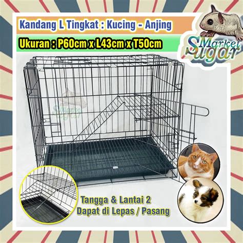 Jual Kandang Kucing Anjing Musang Kelinci Dream X X Cm Tingkat