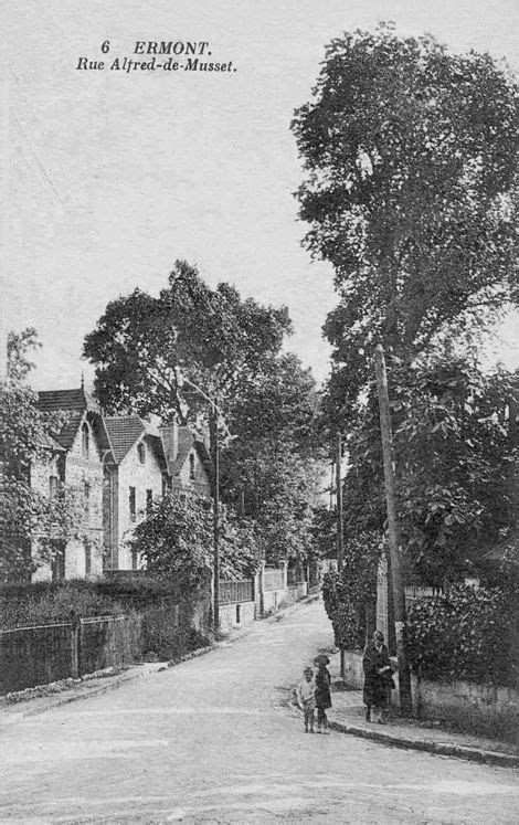 La rue Alfred de Musset à Ermont hier et aujourd hui Photimages d