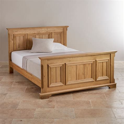 Wooden Double Bed Frame Oak Double Bed Solid Oak Beds Oak Bed Frame