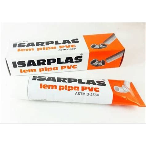 Jual Isarplas Lem Pipa PVC Paralon 45 Gram Lem Fox Tube Isarplas Odol