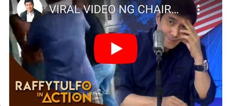 Watch Raffy Tulfo In Action Viral Video Brgy Chairman Noel Ocampo