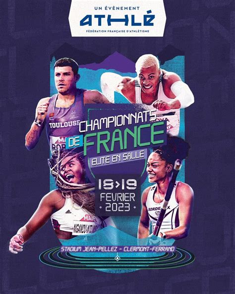 Championnats de France élites en salle les qualifiés du Grand Est