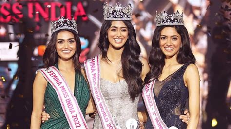 Miss India World 2022 Karnataka Sini Shetty crowned winner Rubal ...